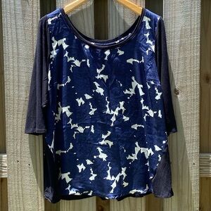 Lane Bryant 3/4 Sleeve Lightweight Top